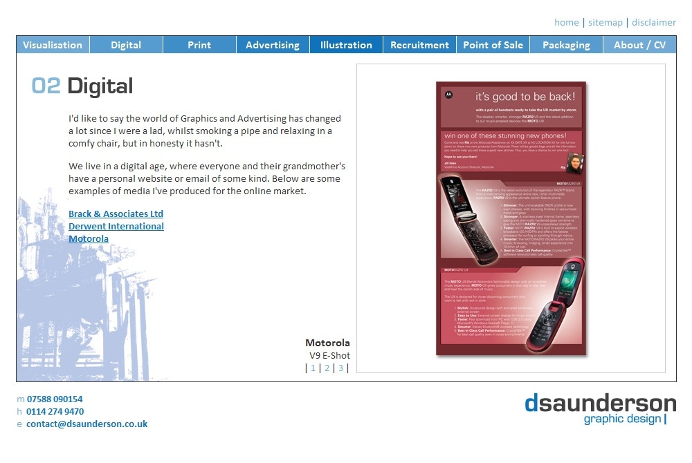 David Saunderson Graphic Design