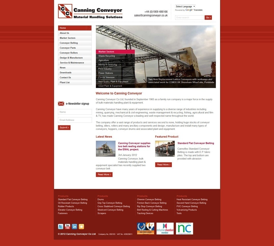 Canning Conveyor - Conveyors