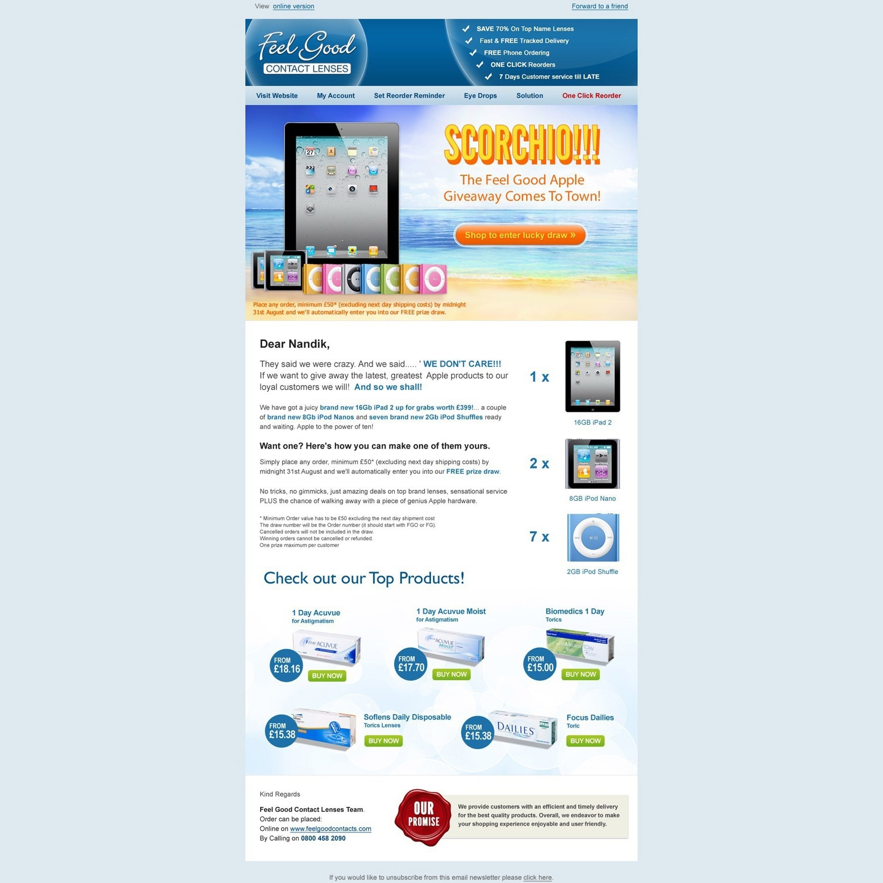 Feel Good Contact Lenses