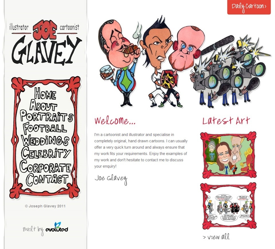 Glavey Toons - Joe Glavey Cartoonist