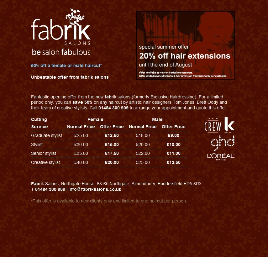Fabrik Hair Salons