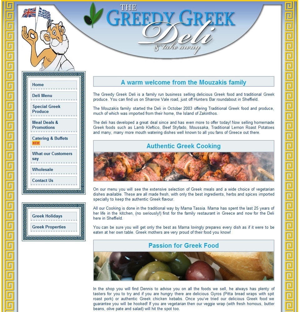 The Greedy Greek Deli