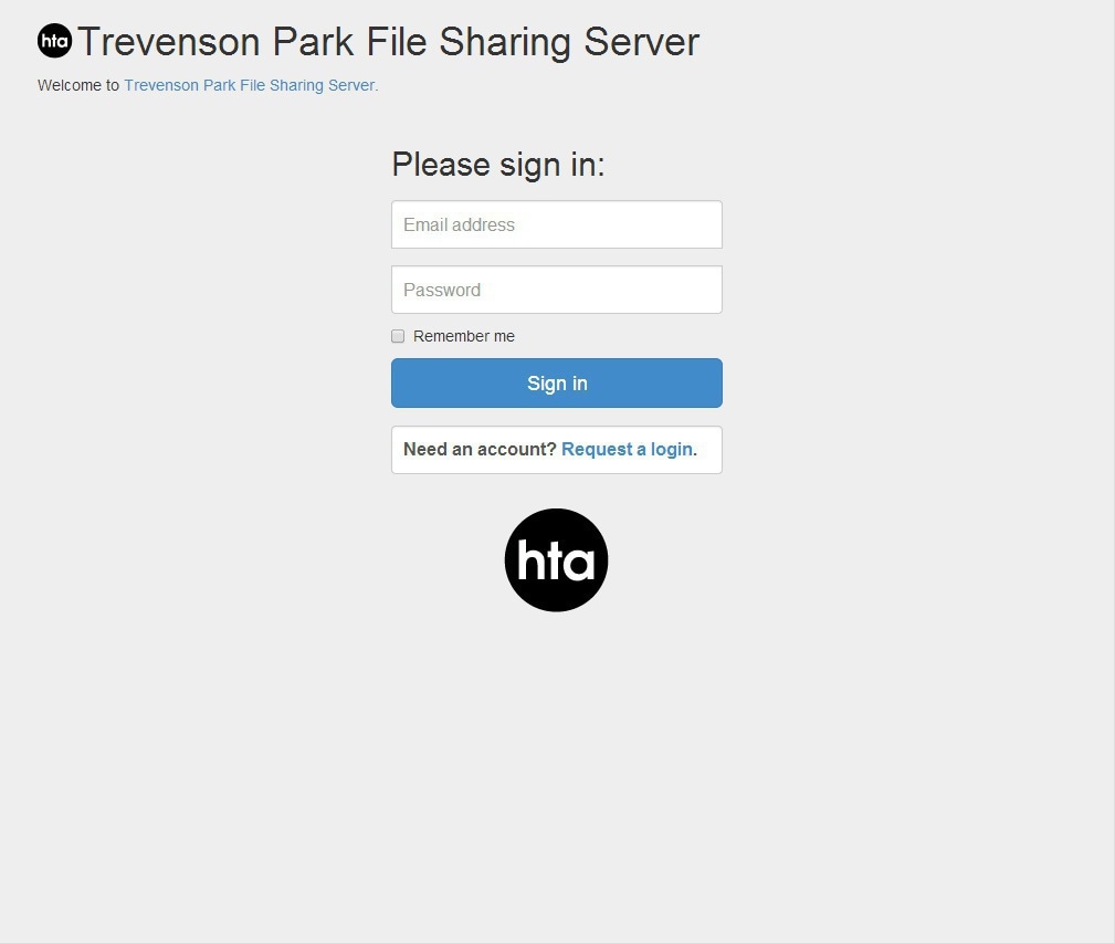 Trevenson Park Filesharing Server